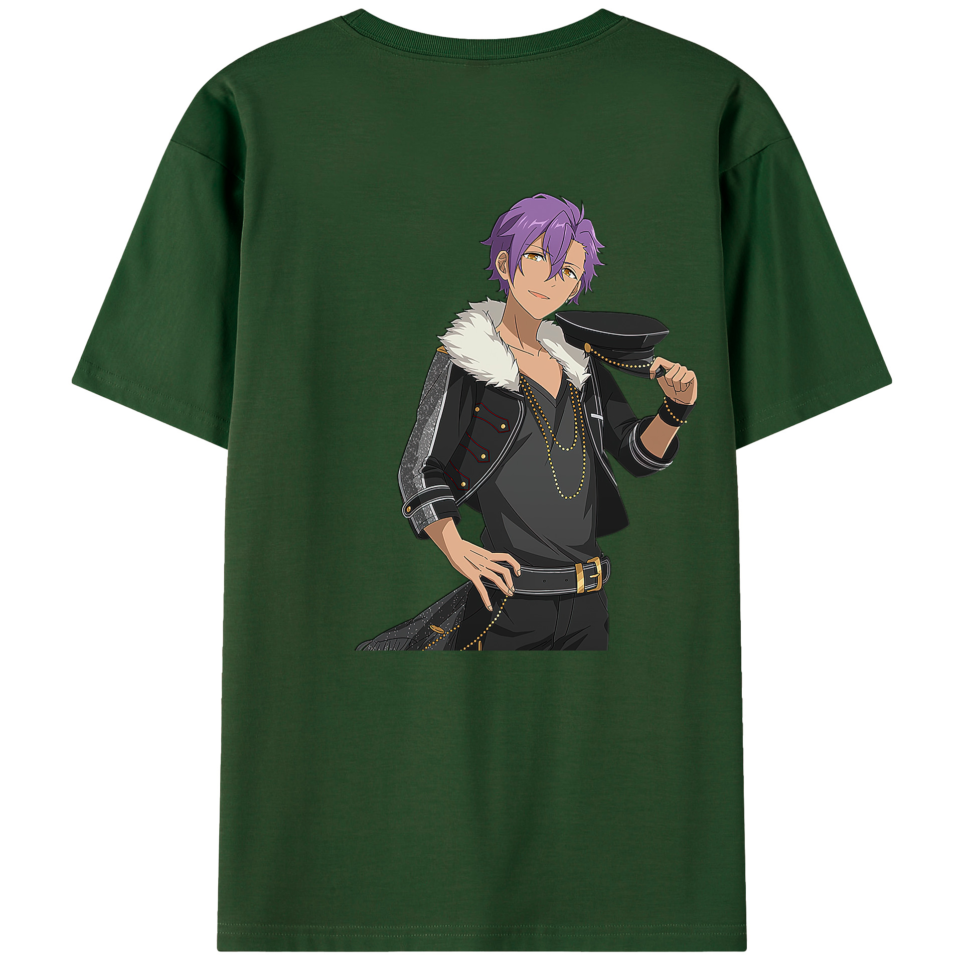 （画像用） あんさんぶるスターズ! Ensemble Stars 綿100％半袖Tシャツ（背面プリント）